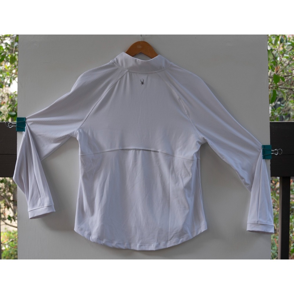 Spyder Active 1/4 Zip Athletic Pullover Women's White Size L - Picture 6 of 8